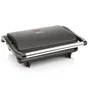 Tristar GR-2650 - Parrilla Eléctrica de Contacto Sandwich Grill, 700W, Placa Antiadherente, Tapa Flotante, para Paninis, Carne y Verduras, Color Negro